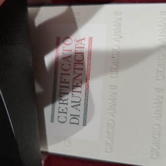 NWT Giorgio Armani Milano Limited Edition Men's T-Shirt Size: 46 S Small Maroon - Picture 10 of 12